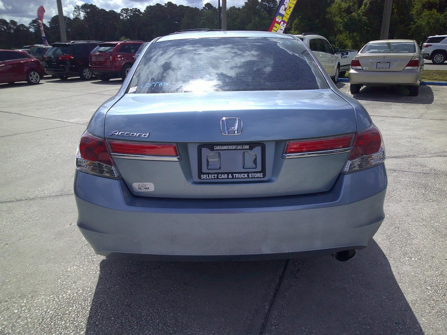 2011 BLUE HONDA ACCORD LX (1HGCP2F35BA) , located at 10405 Abercorn Street, Savannah, GA, 31419, (912) 921-8965, 31.988262, -81.131760 - Photo#3